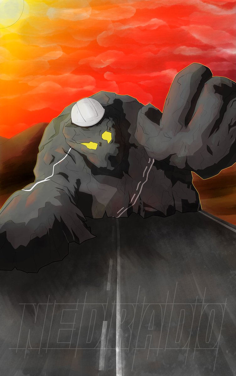 Nedrado1's tweet photo. Finished another monster card!
Macadam Man from the Sand Realm is here! He helps his realm out by keeping the roads in top shape. https://t.co/K6EIR4zyzL