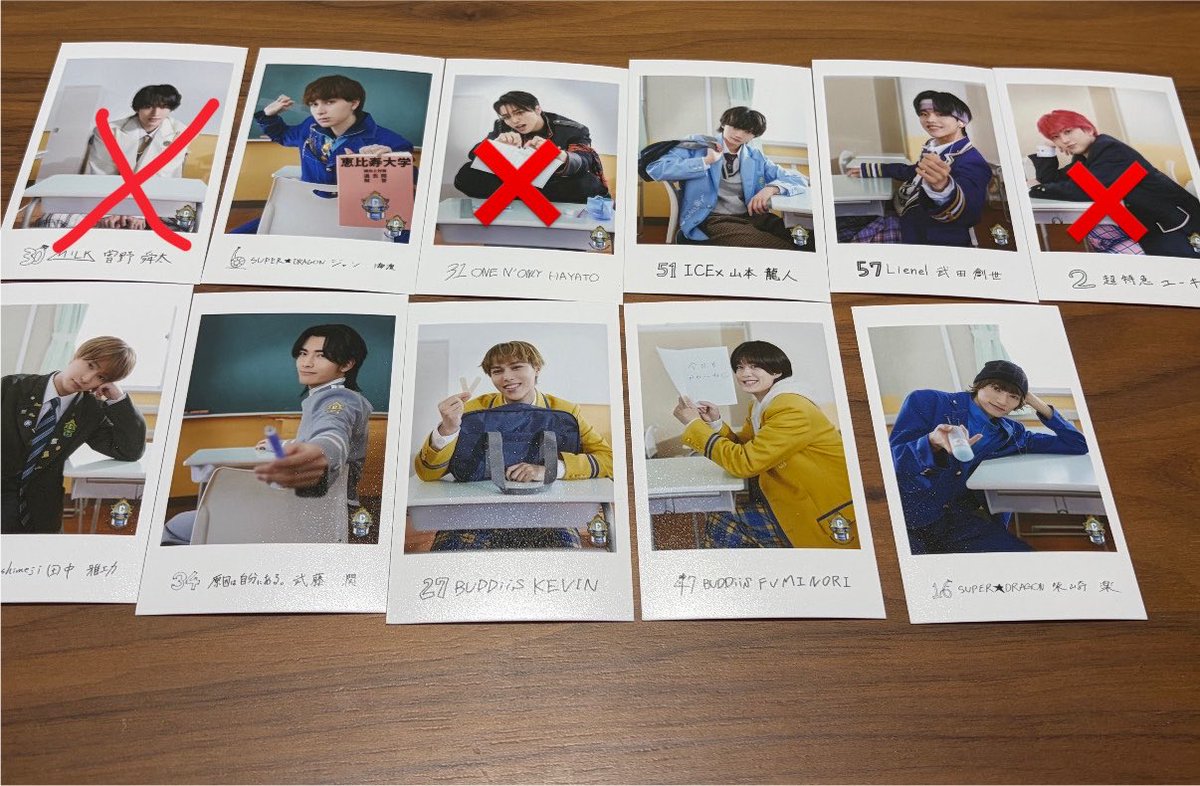 negitoro_time's tweet photo. EBiDAN THE LIVE 2026
エビライ グッズ 交換 ミニフォト 隣の席

【譲】
田中雅功(左)ジャン(前) 柴崎(左)武藤(前)KEVIN(後) FUMINORI（右） 山本(左)

【求】
💖田中洸希 （後以外）
エビライ8.15手渡し＞郵送での取引希望です https://t.co/uvOAVGeVvl