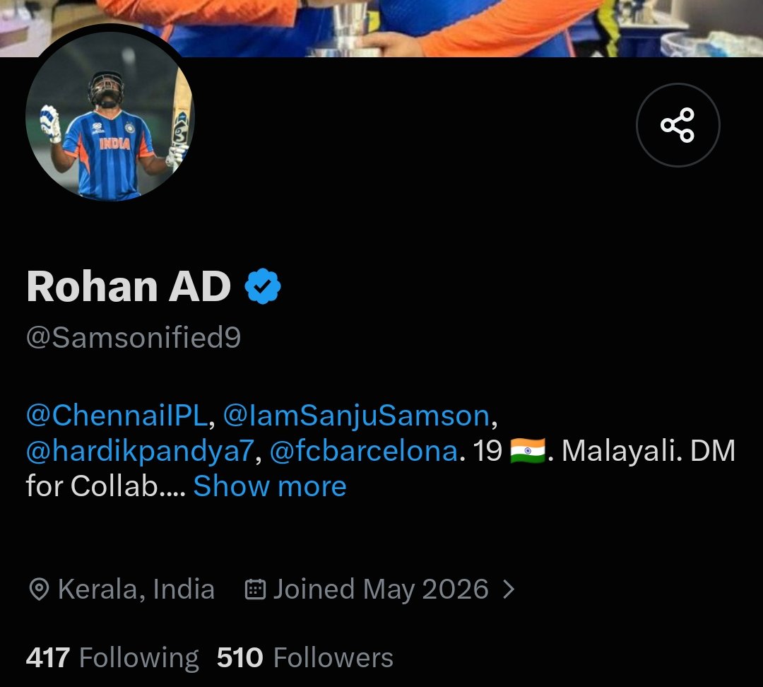 MSDian067's tweet photo. This Sanju fan account is so goated that even Sanju fans want to beat the shit out of him... 😭🤣 https://t.co/shy0WP3jE9