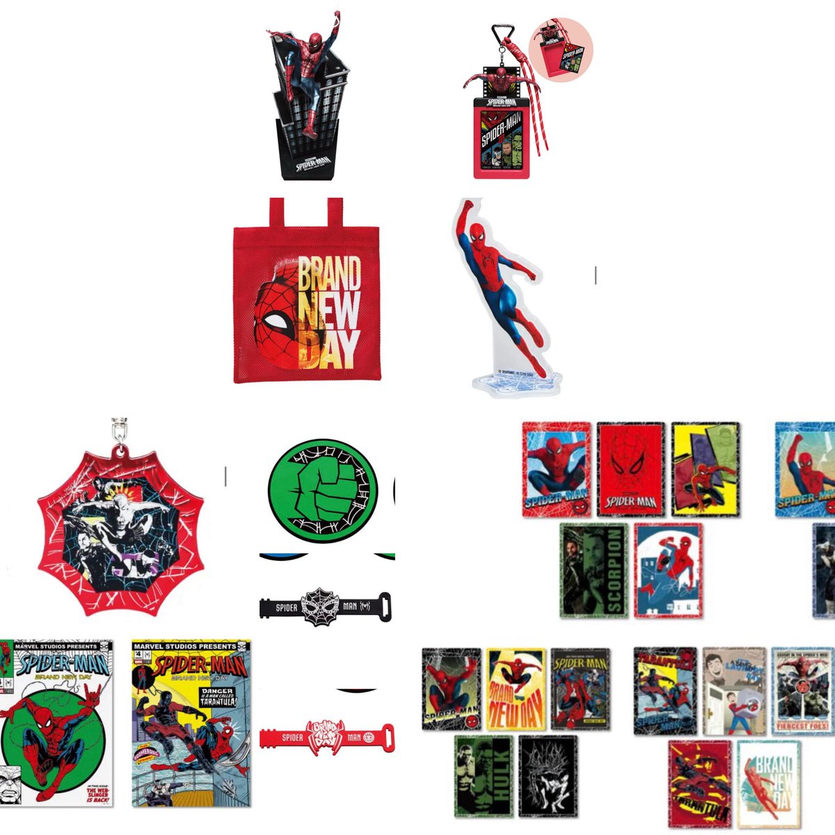 apoko_tak's tweet photo. スパイダーマン Happy くじ ブランドニューデイ MARVEL 交換

譲）ACDEFGH賞 画像1枚目
求）BDEFGHI賞 画像2枚目

千葉>都内>茨城、埼玉手渡し交換希望
手渡し優先ですがA賞以外は同日郵送可能です。

複数可

よろしくお願いいたします。

#スパイダーマン交換
#Happyくじ交換
#MARVEL交換 https://t.co/4bsQFEpAXq