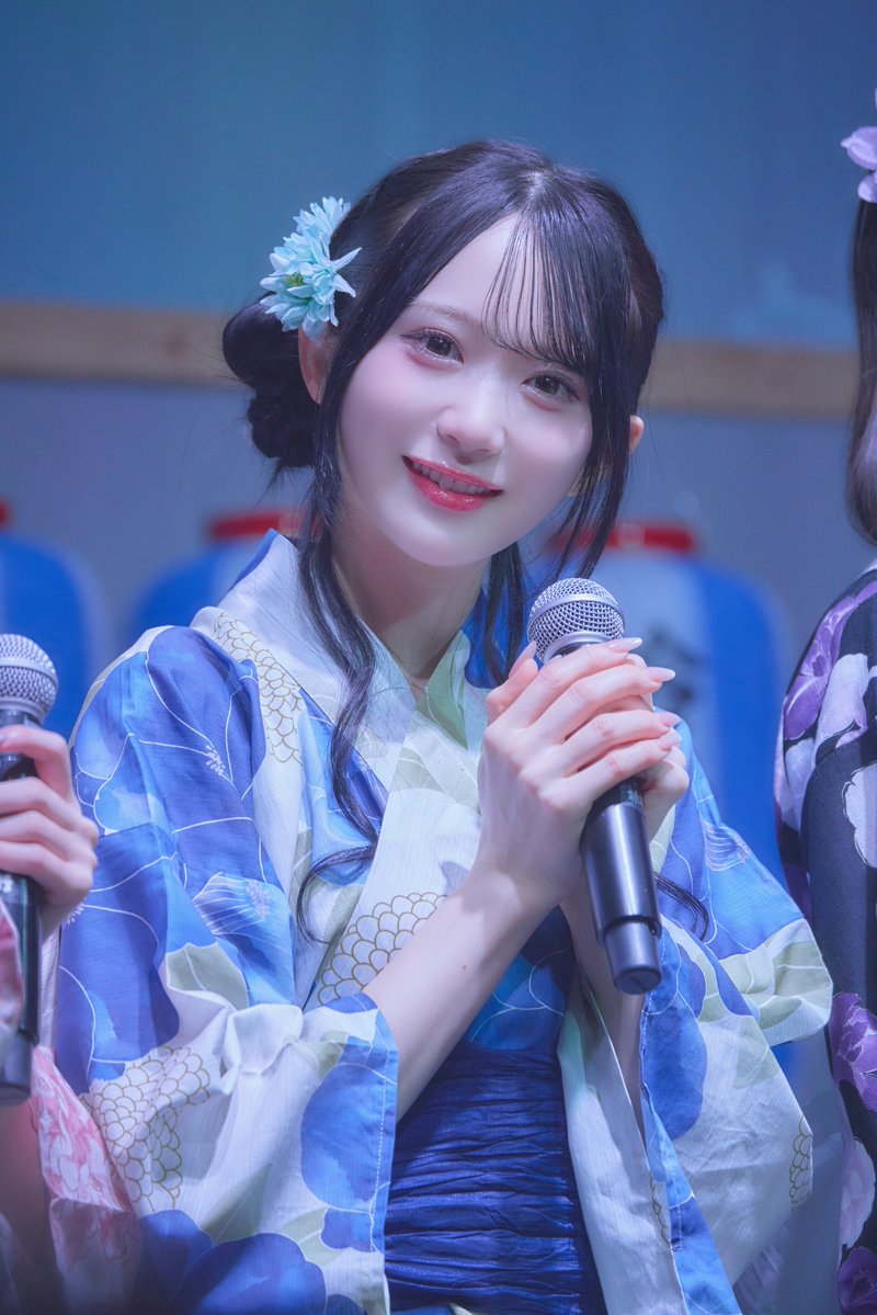 hasechan1016's tweet photo. 2026.08.09 #Raintree #レインツリー FCイベント 📍ガーデン新木場

#橋本真希 ちゃん @hashimoto_maki_ 

浴衣を着た綺麗なお姉さんがようやくオレを見つけてくれました😍

※この瞬間真希ちゃんと見つめあってました。みんなごめんなさい！ https://t.co/AqD3SZ9U19
