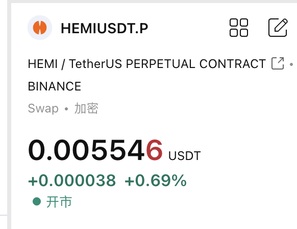 QQ_XJC's tweet photo. $hemi 
 
小市值代币买着玩一下
跌也没多大空间
5000
2倍 https://t.co/aWv6cKZPP5