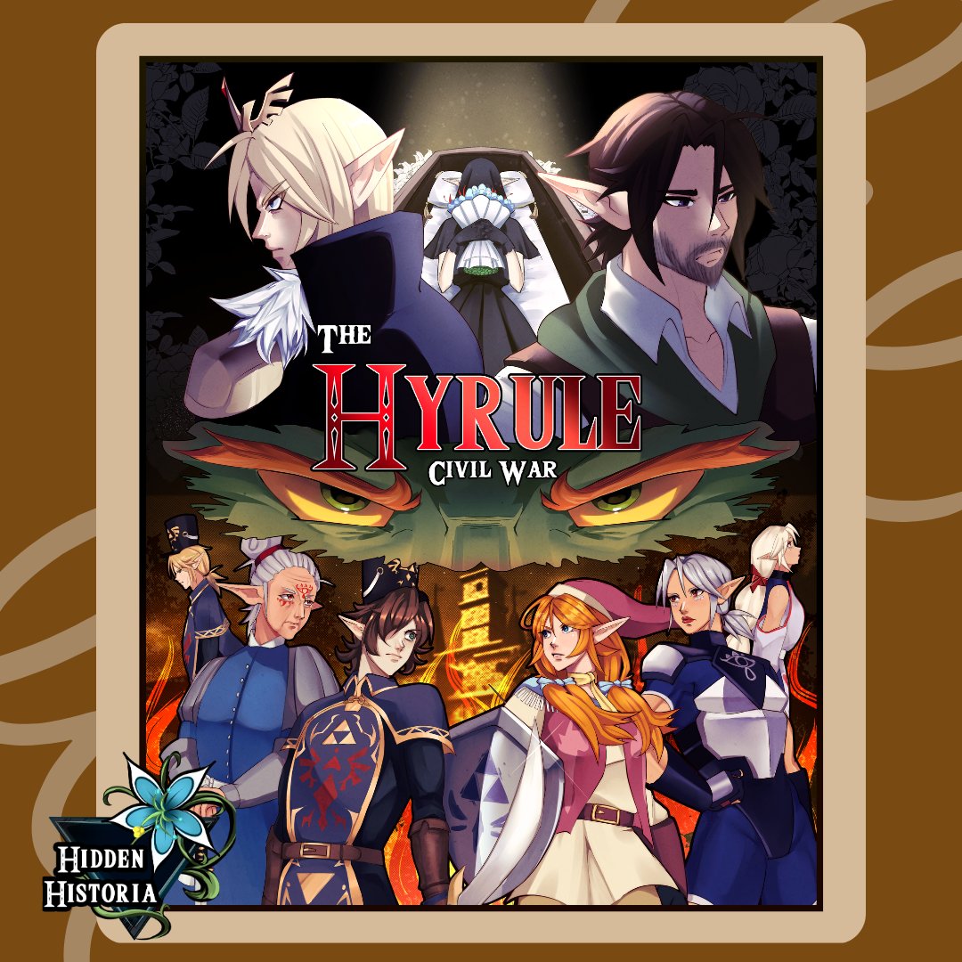 DebVPunkRock's tweet photo. You ever wondered what happened during Hyrule's civil war before the events of Ocarina of Time? Well check out our #HiddenHistoria project and tune in to @SlLENTPRINCESS's stream on Aug 15th to find out! https://t.co/ySV4csnHjj