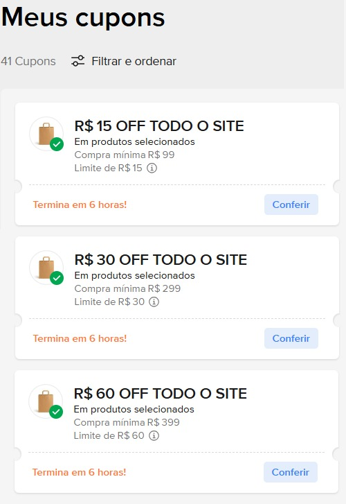 ImportaHardware's tweet photo. NOVOS CUPONS MERCADO LIVRE
R$15 de desconto em R$99
SITETODOPOS8DO8
R$30 de desconto em R$299
POSDATADUPLA
R$60 de desconto em R$399
ALLPOSDATADUPLA
Ative na carteira de cupons e ajude o canal comprando pelo link:
https://t.co/7NyLPVrX5G

CUPONS DO ML: https://t.co/AKYJnCY56Q https://t.co/3Gh7Pc3col