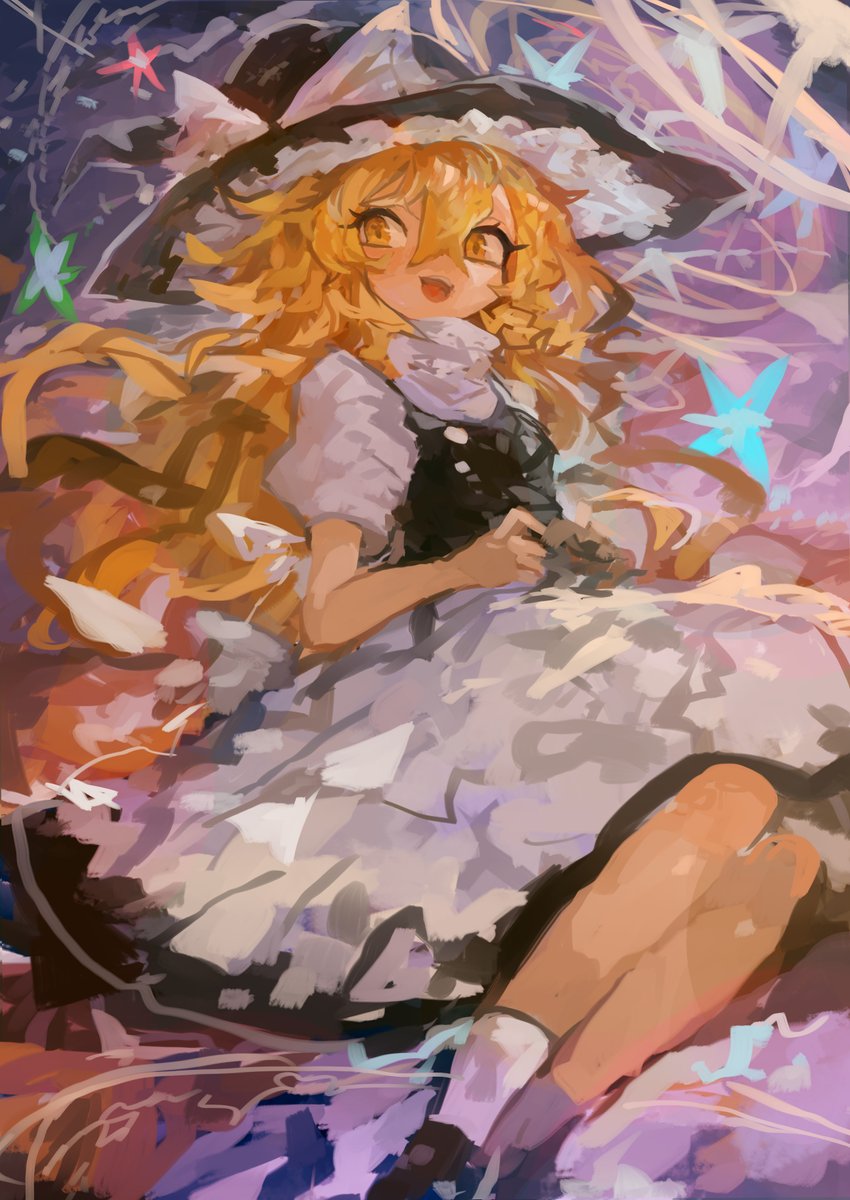 kamindani's tweet photo. 霧雨魔理沙 https://t.co/KrI2zUtDZ7