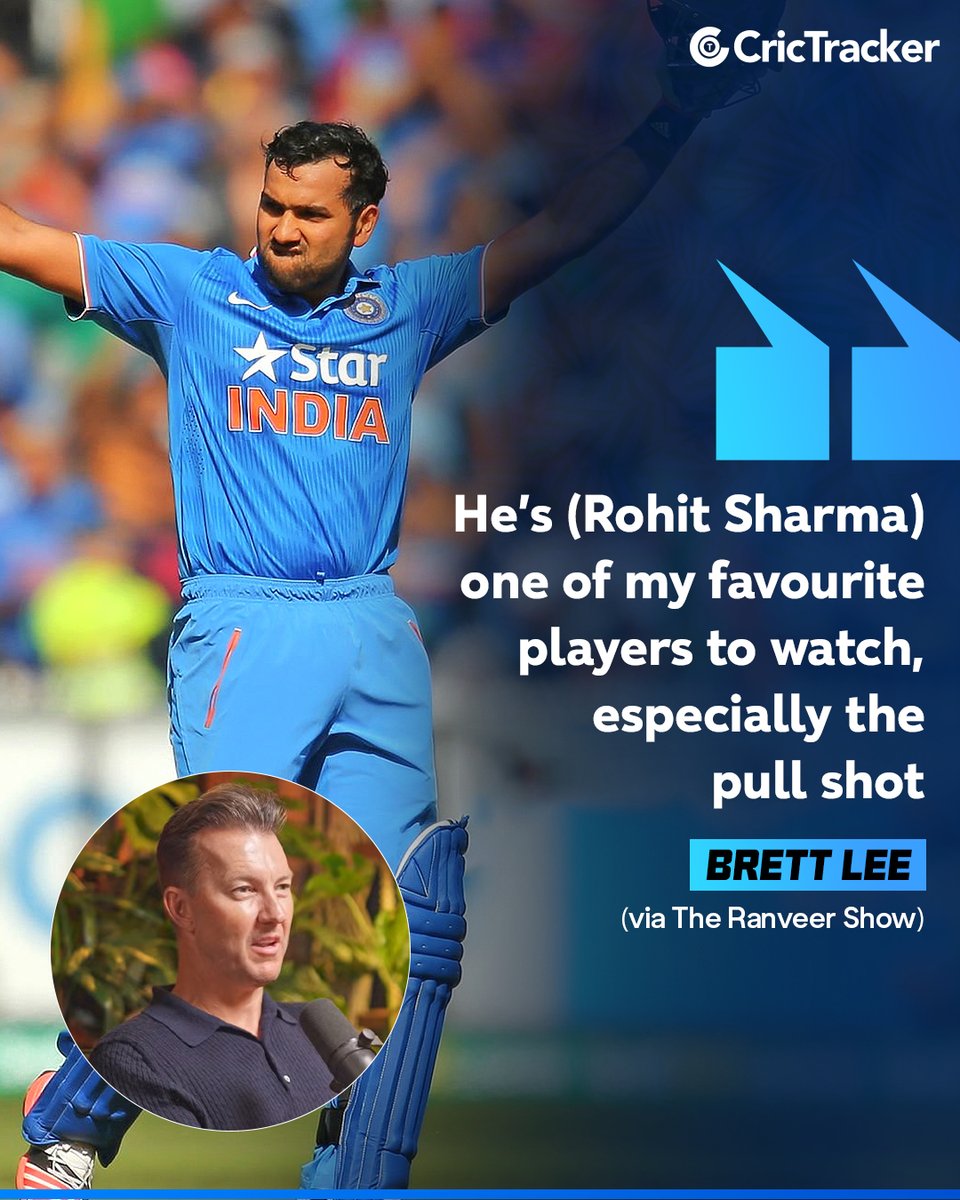 Cricketracker's tweet photo. Brett Lee shares his thoughts on Virat Kohli, Rohit Sharma and Vaibhav Sooryavanshi 🗣️

#BrettLee #ViratKohli #RohitSharma #VaibhavSooryavanshi https://t.co/xSWFhgoDj8