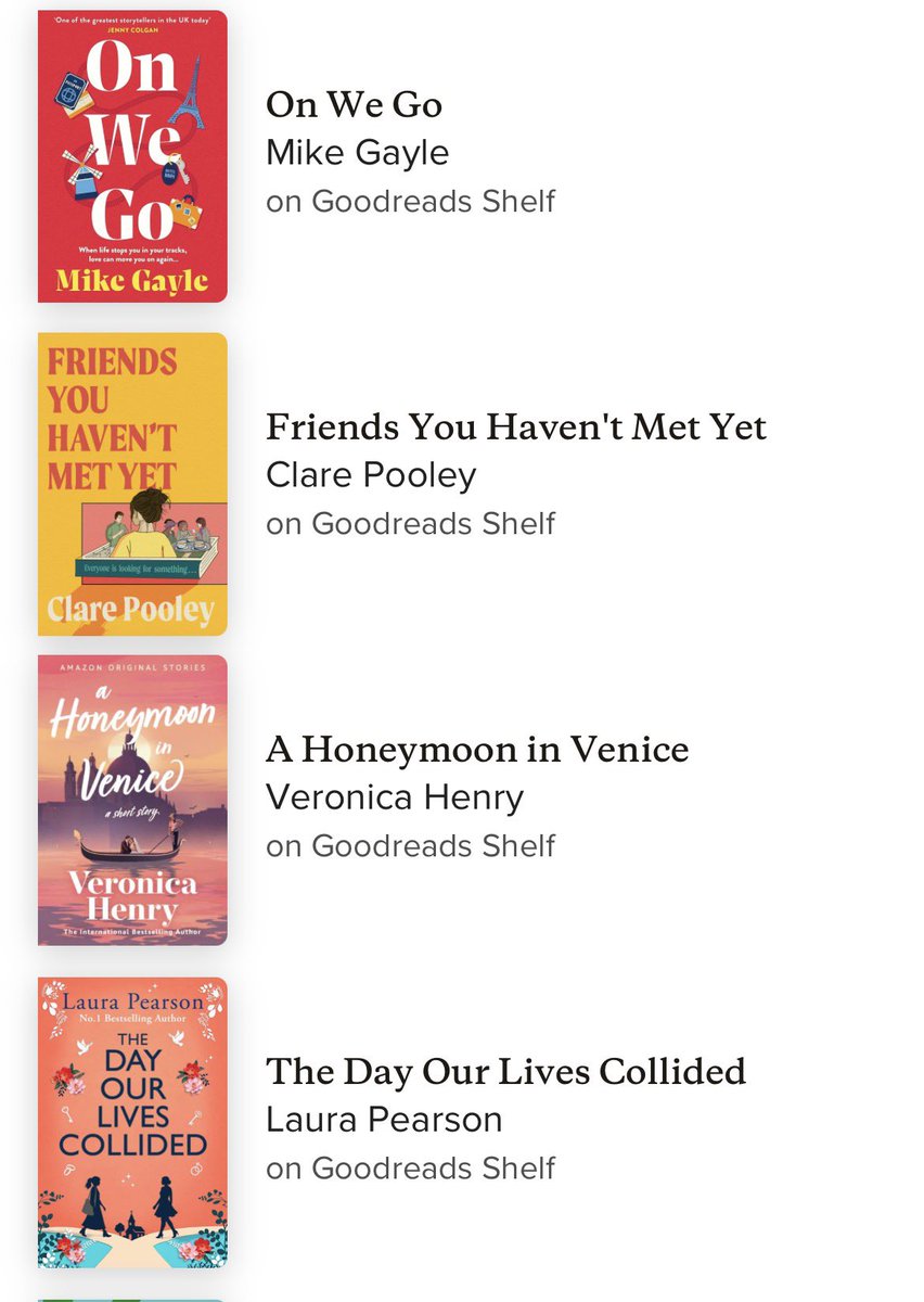 KarenKingston8's tweet photo. My summer staycation reads. Thank you @mikegayle @cpooleywriter @veronica_henry @LauraPAuthor @osborne_bella @JoCallaghanKat and #TheaWeiss for creating your wonderful characters and writing fabulous stories. #nationalyearofreading https://t.co/pUhGAzFmnl