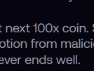 maxichungus's tweet photo. THEY ARE SAYING TO FIND THE NEXT 100X COIN HELLO https://t.co/ulXotKMV3T