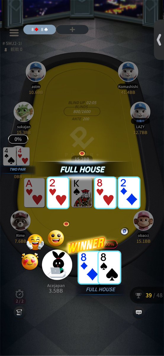 mbpapoker's tweet photo. #JOPTGame
#8ポケの日 https://t.co/x5anC7YRKh