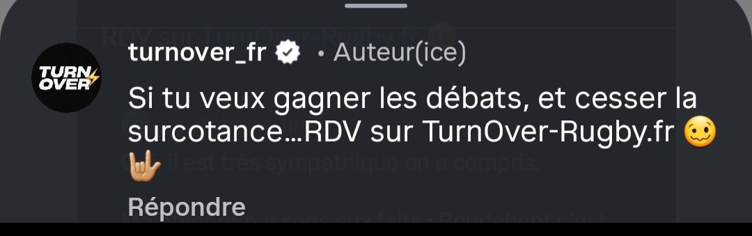 CixtoRugby's tweet photo. Bahahaaa il cite un tweet de son compte secondaire pour promouvoir son outil

Même sur Insta 🤣

Et puis j'ai fouillé un peu, la haine sur Taccola est viscérale (un joueur de 21 ans je le rappel) mais pas que lui, un peu haineux sur les bords

@TurnOverFR t'as un éditorial particulier 🤨