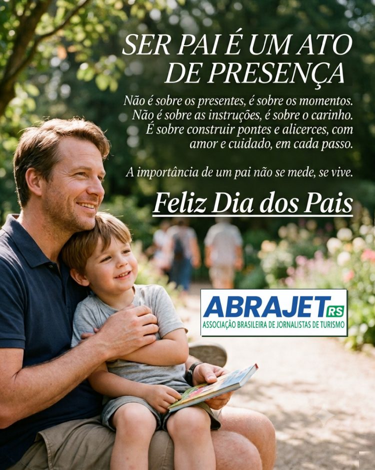 Abrajetrs's tweet photo. Feliz Dia dos Pais
Abraço da ABRAJET-RS a todos os pais

#DiadosPais #Pai #PaiPresente #SerPai #Abrajet #AbrajetRS

Visite o site da ABRAJET-RS
https://t.co/uTNRJf5eqB https://t.co/AyEyEQ93aZ
