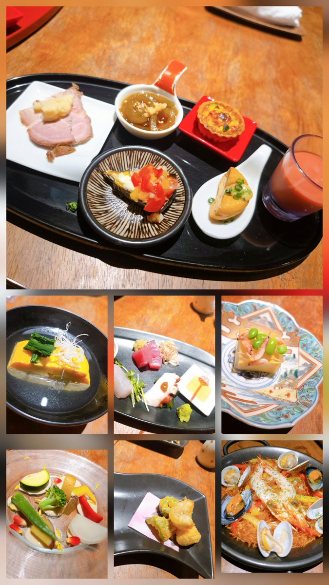 yoshi_2231's tweet photo. 和洋含めて見た目も味も満足度高いお店。
小皿料理もパエリアも最高でした🤤
『和洋飯NukuNuku天神』
#事後飯 https://t.co/Z6EcjrjhLR