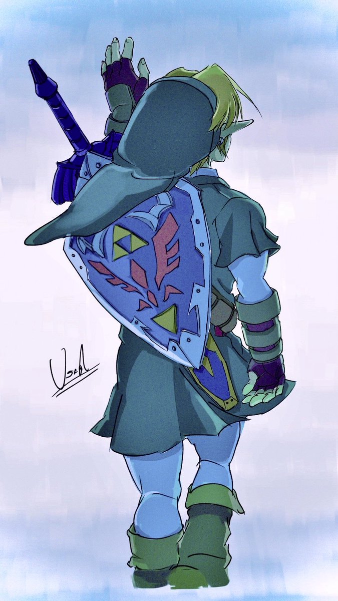 yamato_3284tloz's tweet photo. Some of the art inside my fan art book https://t.co/JU3nxl08kI