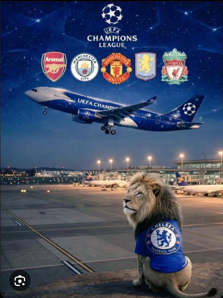 Kazzynation2006's tweet photo. @penguin3637565 Just remember this is the last time Chelsea will travel outside England 😂😂 https://t.co/d53S5Z15aa