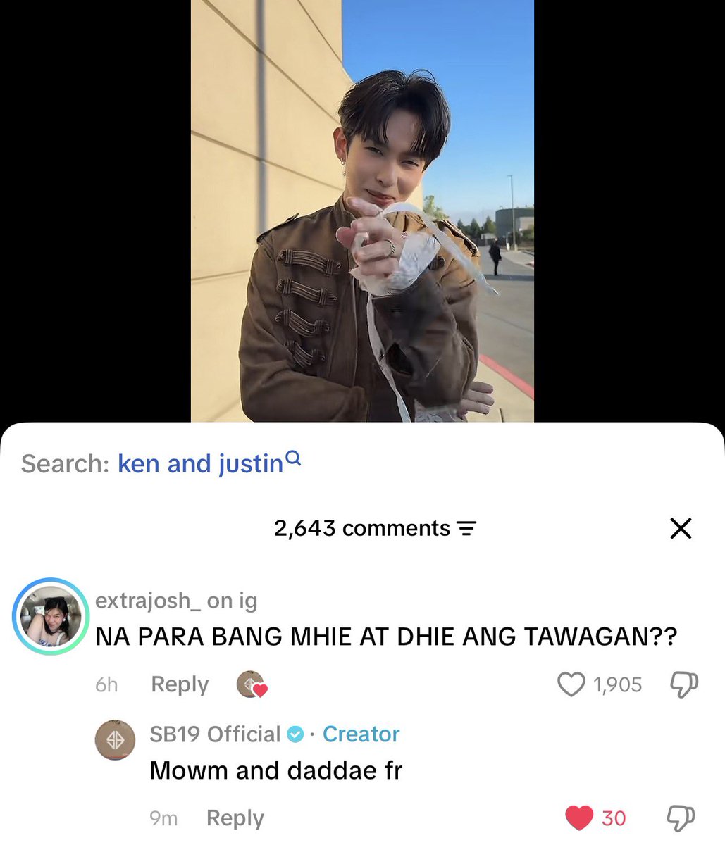 SB19KENTINATION's tweet photo. Confirmed! Salamat sa ayuda, mowm and daddae HAHAHAHAHAHA 🤭🖤💚 #kentin https://t.co/7hxg2sjrRD