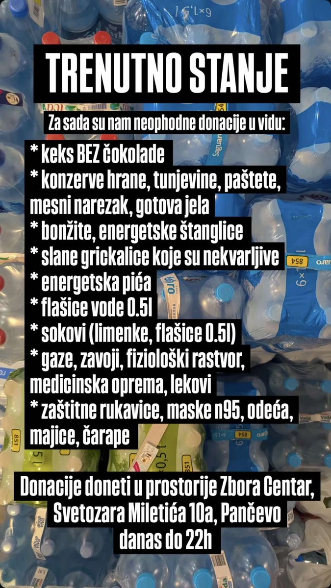 Marley9900's tweet photo. Ljudi ovde nas je mnogo i uvek smo uspeli da zajednički rešimo neki problem. 

U Gaju je HITNO potrebna hladnjača‼️

Ostale donacije se opet prikupljaju u prostorijama. https://t.co/CmHaOZfJ2p