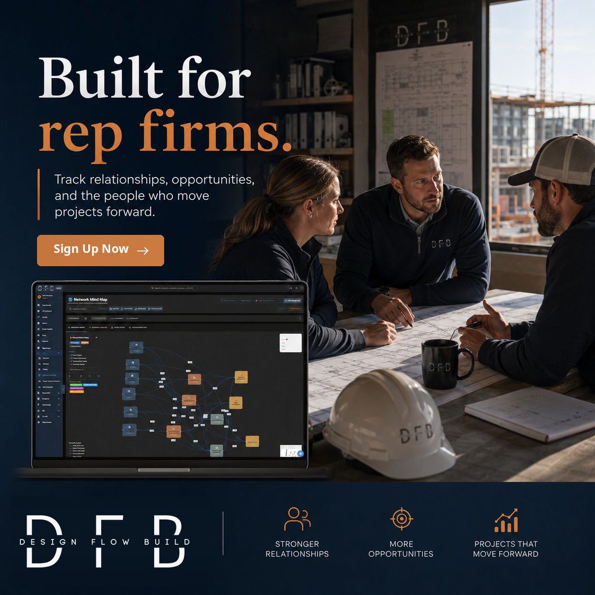 DesignFlowBuild's tweet photo. Here is one: The CRM network mind map gives relationship intelligence across owners, architects, engineers, and contractors, with business insights, warm introductions, and superconnector views.

See it live: https://t.co/7V2khB0qS8
#Preconstruction #ConTech https://t.co/ZlGwCGSoHD