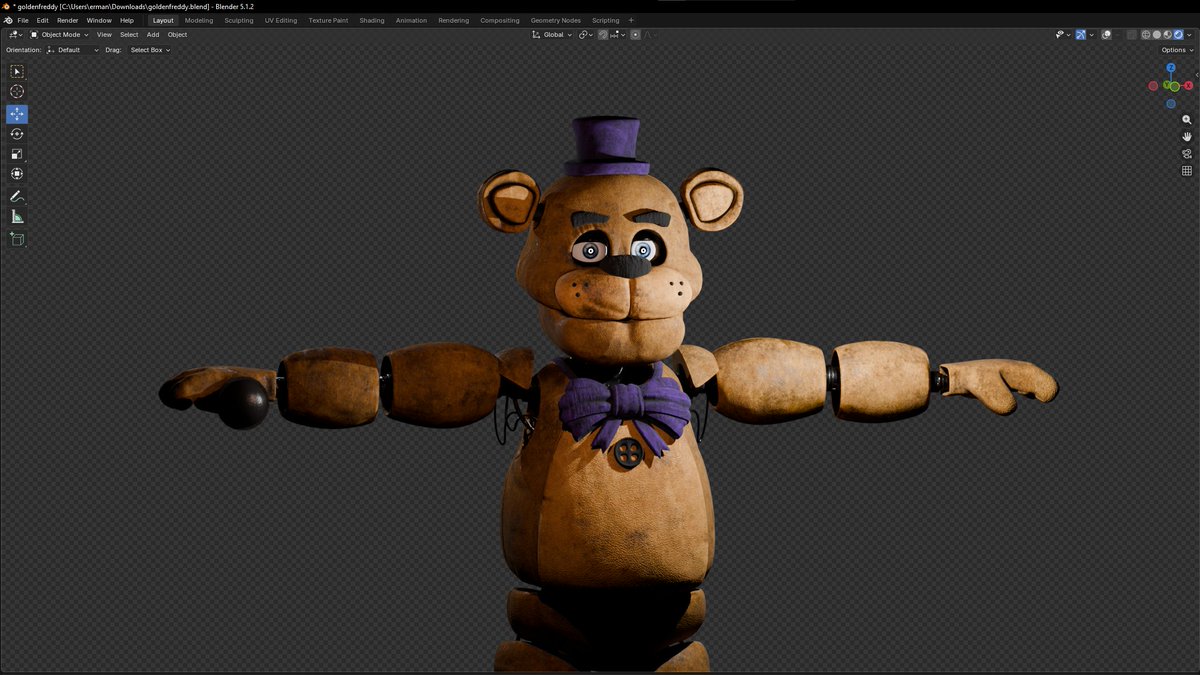FunAnimXYZ's tweet photo. FNaf 1 Retex/Edit pack WIP
Credits: @_colorbon_ - Editing
U.F.M.P. - Original model
FunAnim(Me) - Textures https://t.co/HGdoVk028F