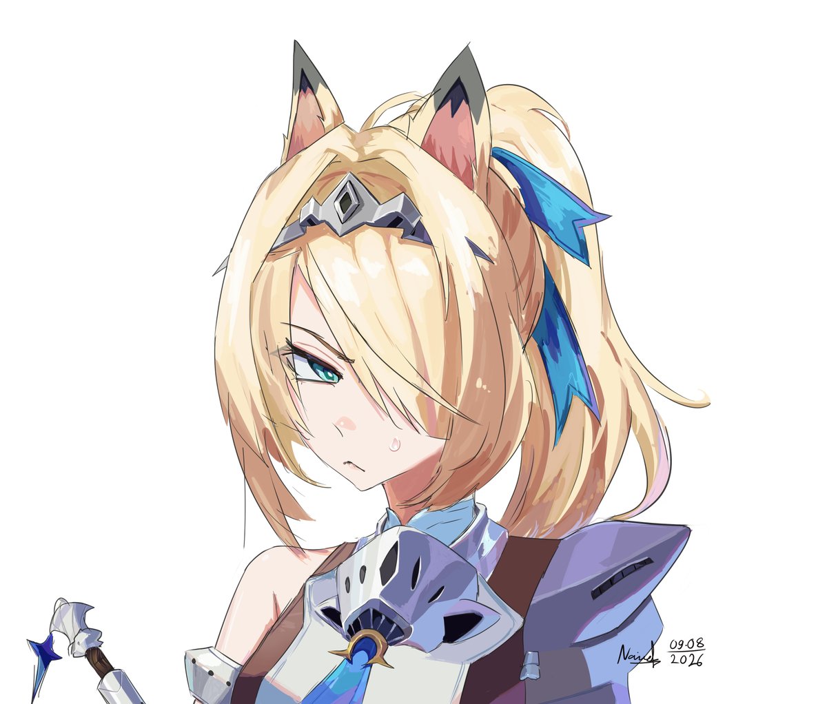Yoakenami's tweet photo. Sigrid de L'Azur~

#zzzero #ZenlessZoneZero‌ #zenlessfanart #artㅤㅤㅤㅤ https://t.co/3K4wWqv9Rt