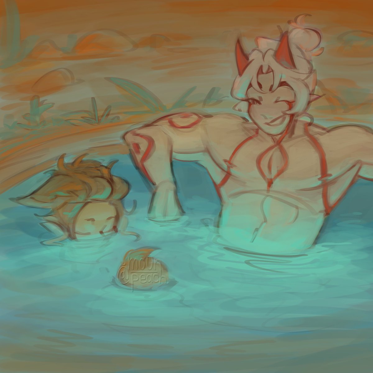 mo0n_peach's tweet photo. @Mcclsqn heyy my comms are open, all the information and some of my works are  here
https://t.co/kjUAFSXhqm https://t.co/OxMl0loT6I