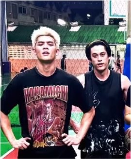 j2728g's tweet photo. ทั้งมวย ทั้งบาส กวินสู้ ๆ ลูก 5555555555555 https://t.co/AkrNpuR04t