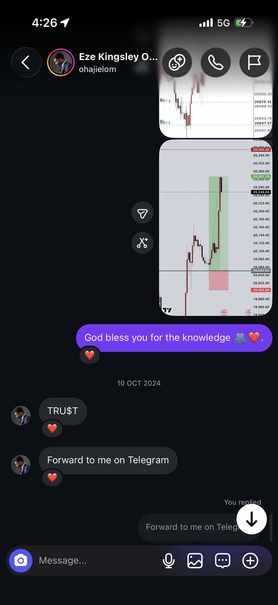 Aromeh_Ali's tweet photo. This man literally changed my life @ohajielom 

Was just scrolling through our messages and saw how far I’ve come the moment i met you, I’ll forever appreciate your guidance and support. ❤️ https://t.co/E69lfmSofF