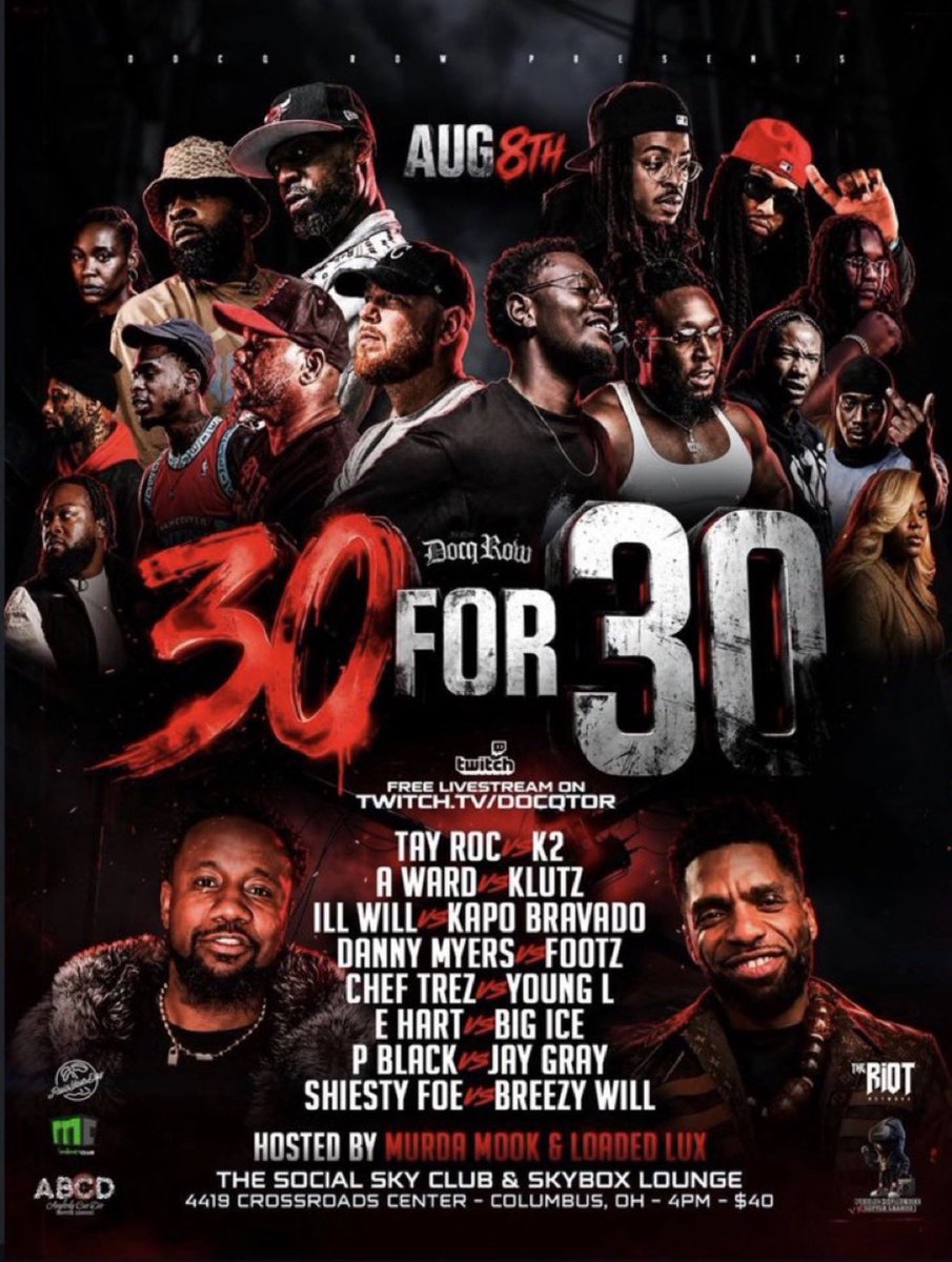 THEFAMILY22's tweet photo. 🚨 POSTLIM PREDICTION THREAD 🚨
   
     PRESENTED & COMMENTATED BY:

         THE ONE & ONLY - @ginaviews

                    3️⃣0️⃣ FOR 3️⃣0️⃣
              
            IT WENT DOWN LIVE AT:

📍THE SOCIAL SKY CLUB & SKYBOX LOUNGE📍

  🗓 SATURDAY, AUGUST 8TH, 2026🗓

LAST BUT NOT LEAST, SHOUT TO @DocQtorr & FROM THOSE OF US WITH @thefamily22_ HAPPY BIRTHDAY‼️

‼️SHOW UP. SHOW OUT. SUPPORT‼️

#30FOR30
#DOCQROW
#ABCDBRL
#TWITCHTV
#FREEBILLCOLLECTOR
#FREEGEECHIGOTTI
#PREDICTIONTHREADS

#TFAM🏴‍☠️#THEFAMILYCOMPOUND🏚️

WHO WON⁉️ VOTE IN THE THREAD BELOW‼️