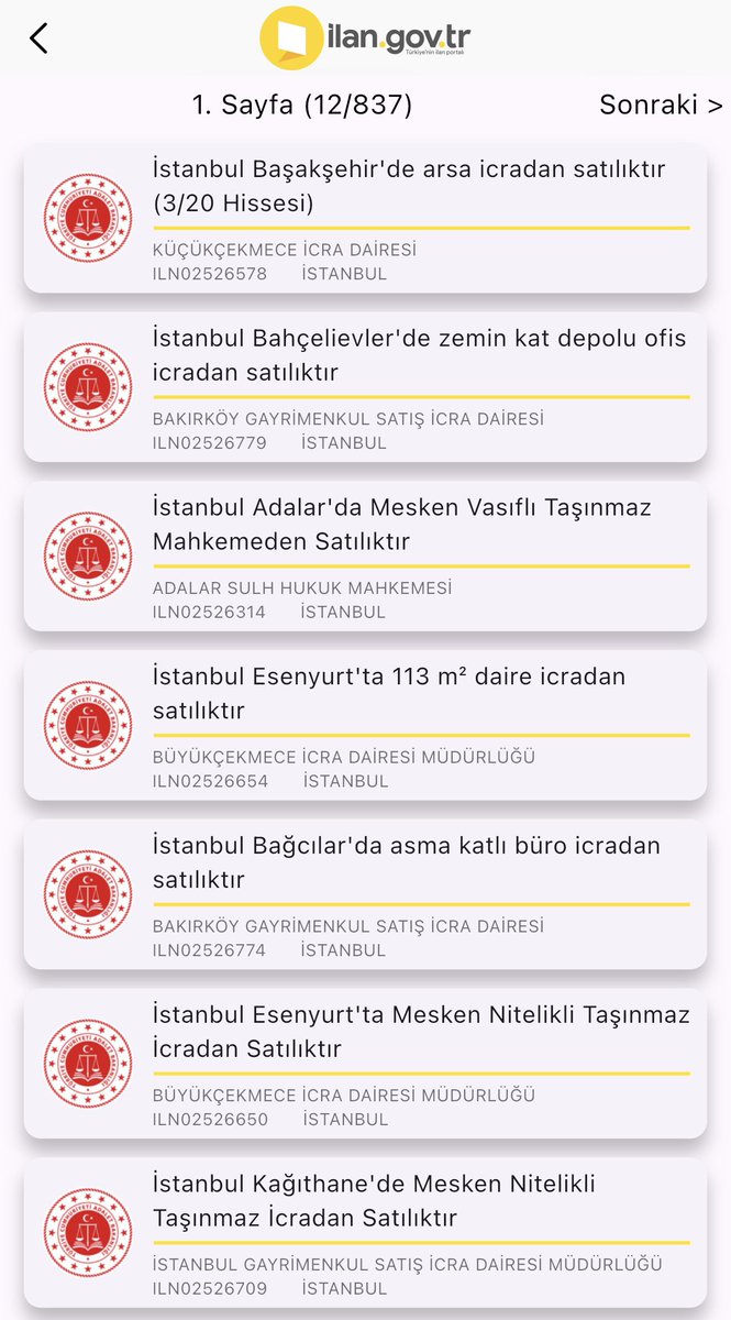 insaatdoktoru's tweet photo. İcradan pek çok gayrimenkul satılığa çıkmış

Resmi değerleme raporu olduğundan uygun fiyatlı seçenekler yakalanabilir.

Sadece İstanbul’da 837 ilan var. Linki yoruma bırakıyorum👇🏻 https://t.co/bvezR08sGm
