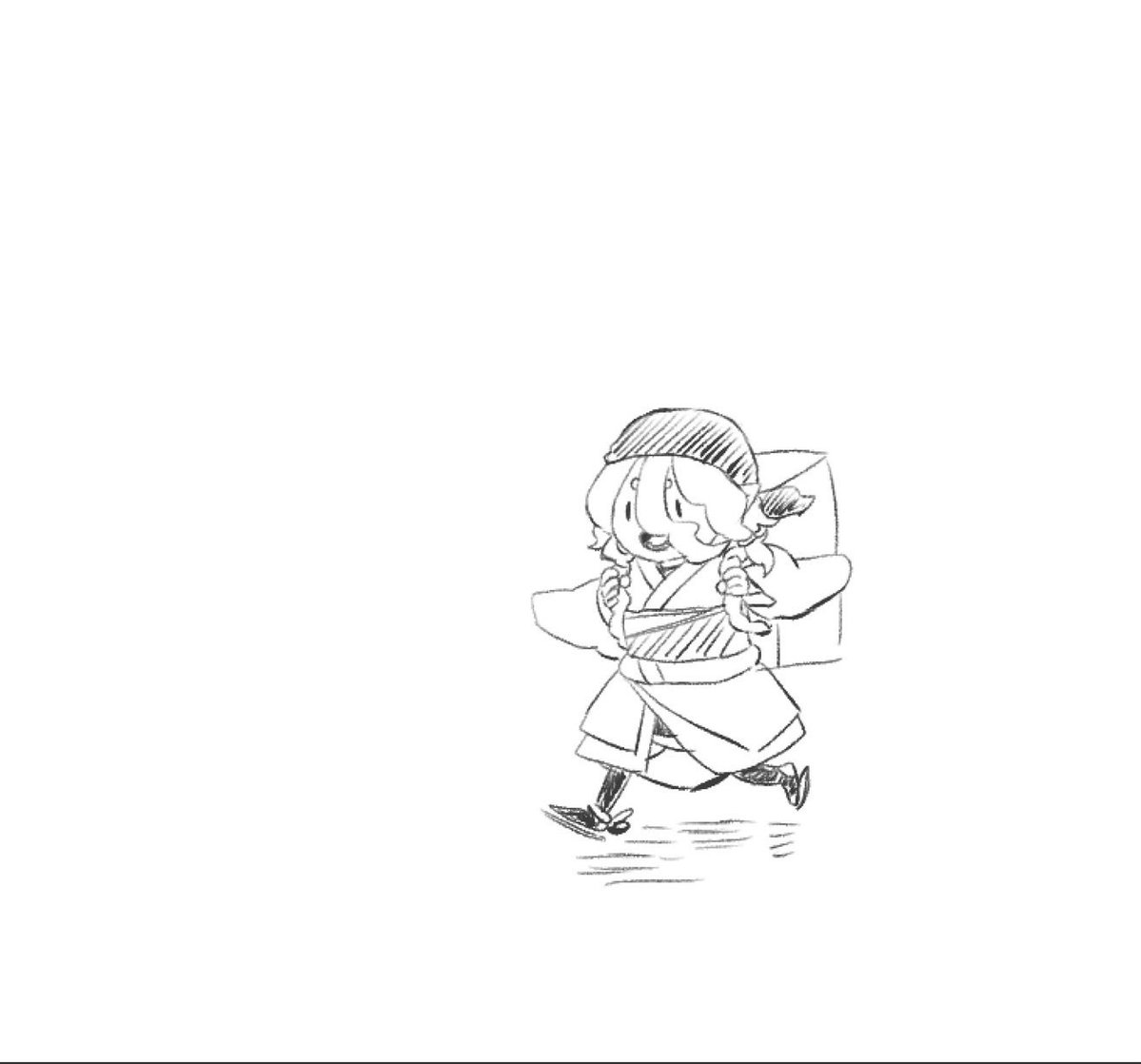 sigaro_a's tweet photo. これは最後のコマで丸く描きすぎたボツちゃん…丸々させすぎた… https://t.co/nRgNxrdGuW
