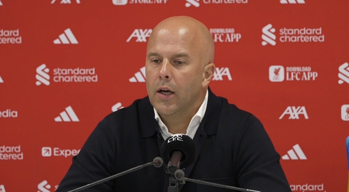 AnfieldPapers's tweet photo. Arne Slot on the performance vs Monaco

“It’s not the result we want, but there was positives, and it’s more minutes in the legs for the lads.” https://t.co/dJs1QSdJw6