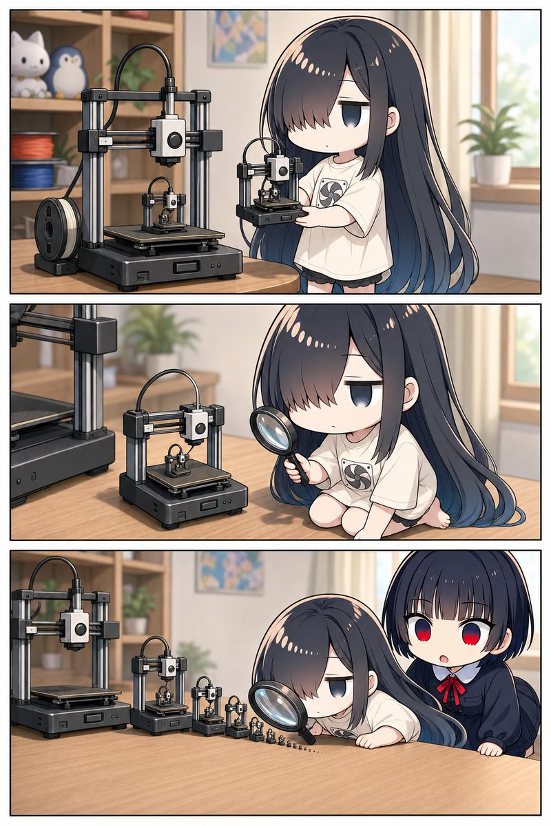 Pudding_tei's tweet photo. 謎の複製技術(・ω・) https://t.co/44cEftQo8w