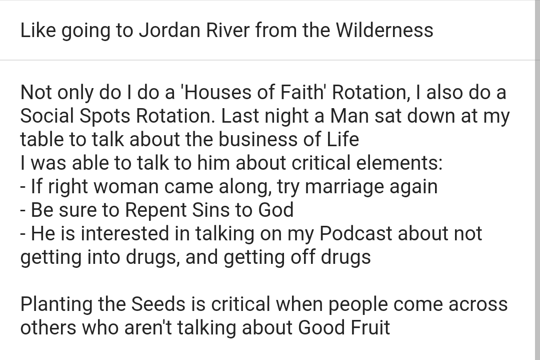 JasonPlotner1's tweet photo. If one just stays in the Wilderness opportunities to Share Light are Lost. Like taking a walk to the Jordan River:

@700club @CBNOnline @RNS @cnn https://t.co/eyBqTqvmcB
