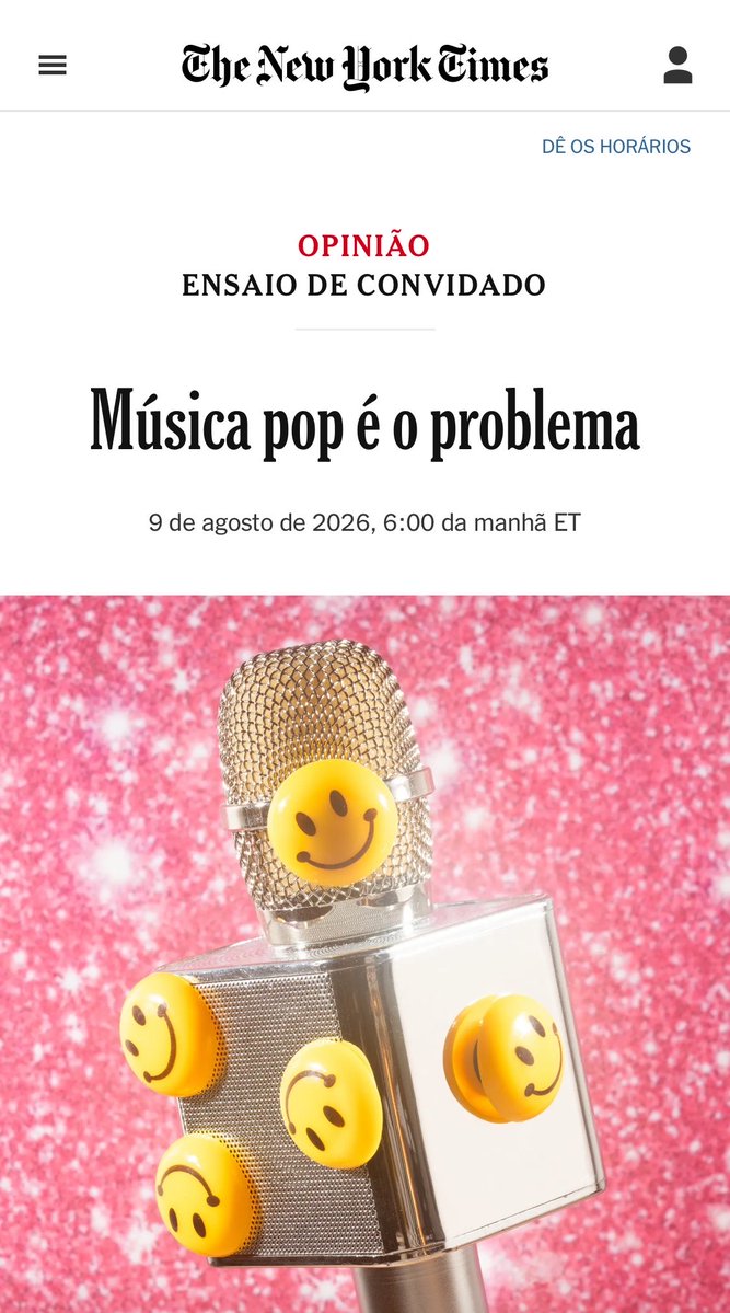 BARMYSTREAM's tweet photo. “Mas o BTS, possivelmente o maior ato do mundo desde Jackson, é talvez o único ato coreano com liberdade e influência para provocar um acerto de contas.

[…] A Recording Academy deveria parar de inventar novas categorias de prêmios, especialmente aquelas baseadas em etnia, nacionalidade ou idioma, quando as pessoas não estão pedindo por elas — cada divisão separa seus ocupantes do mercado maior e mais lucrativo. E se esses prêmios de Performance Pop ou playlists pop não podem ser definidos musicalmente ou esteticamente, talvez eles não devam existir.”

— The New York Times

🔗 https://t.co/Yb0PnbjqgT