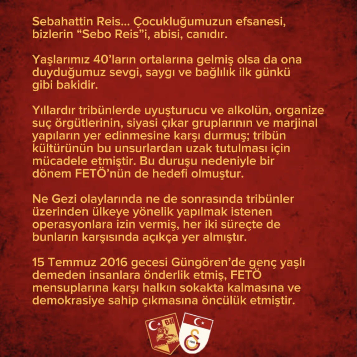 ultrAslan_BH's tweet photo. AÇIKLAMAMIZDIR! 

#ultrAslanBH #SeboReisinKardeşleriyiz https://t.co/ypGH0aINBv