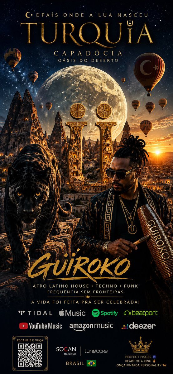GUIROKO's tweet photo. A Brazilian energy. A universal frequency.

Afro Latino House • Techno • Funk — This is GÜIROKO.

@tidal @applemusic @spotify @deezer @youtubemusic @socanmusique @BMI @tunecore

#GÜIROKO #AfroHouse #HouseMusic #HipHop #Funk https://t.co/vTnLA2Xe0y