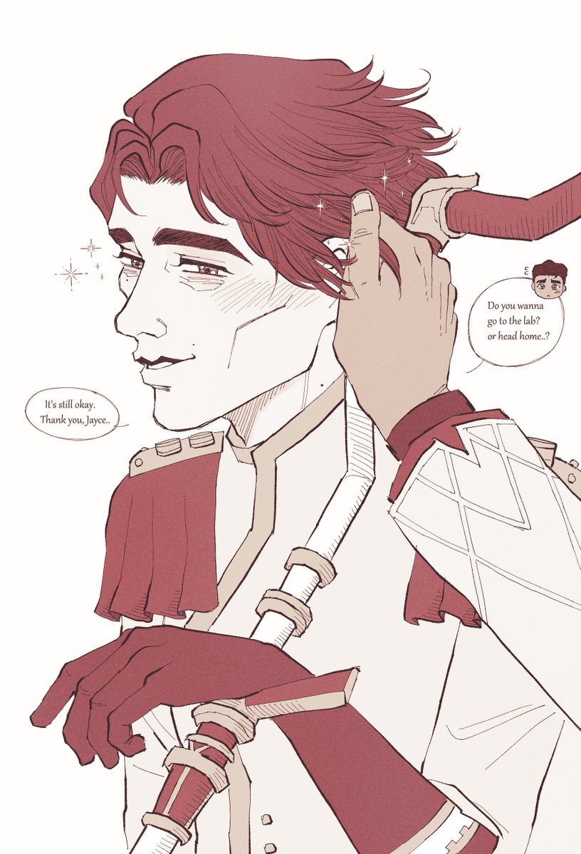 muniverse_cream's tweet photo. #jayvik partner’s gentle touch melts Viktor’s fatigue away..🥰🥰💕 https://t.co/4sf8wzc7Yo