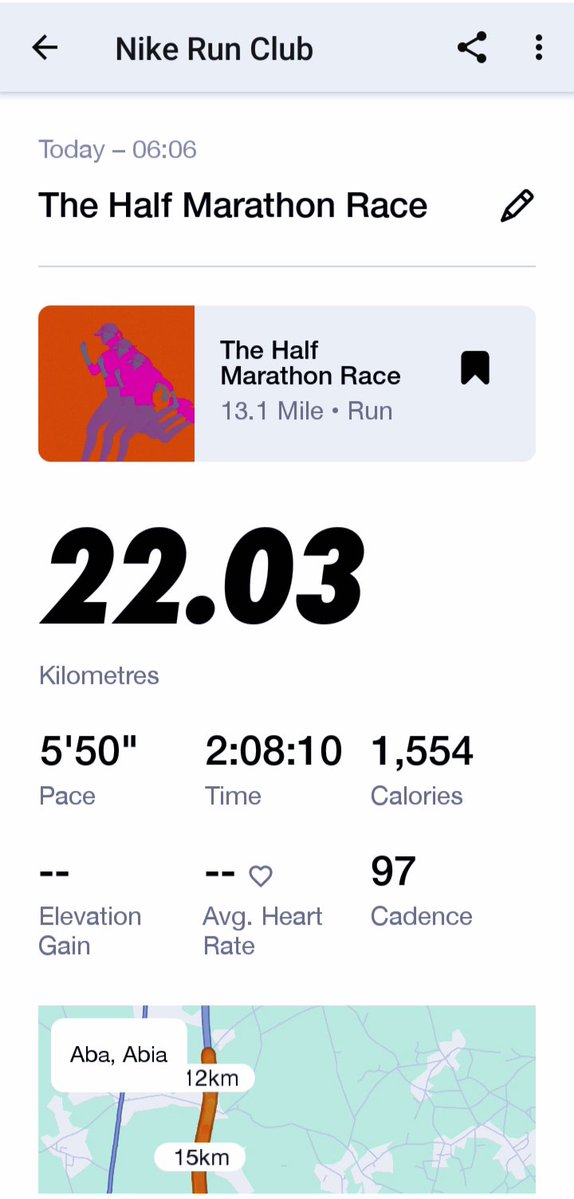 anyiwoorth's tweet photo. Easy Sunday Rainy Run 🌧️🌧️ ✅. #HalfMarathon 🏃🏿♂️🎯#22K
#BeMoreIntentional ✌🏿💯
#UnshakableConfidence 👍🏿
#SolidInnerCertainty 👊🏿✅
#BeCalm 😀🫶🏿 https://t.co/ge5R0QZVOw