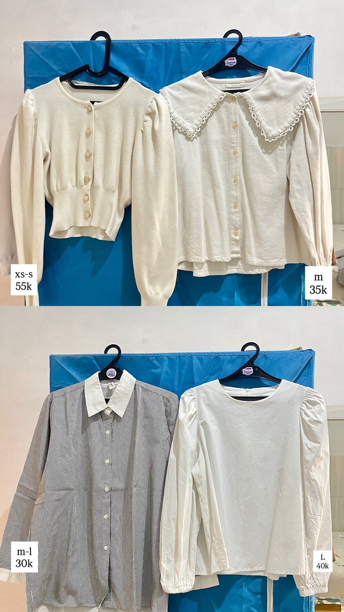 prelovedandd's tweet photo. wts preloved blouse cardigan puffy 
via 🍊 https://t.co/R5WvWAUaLW