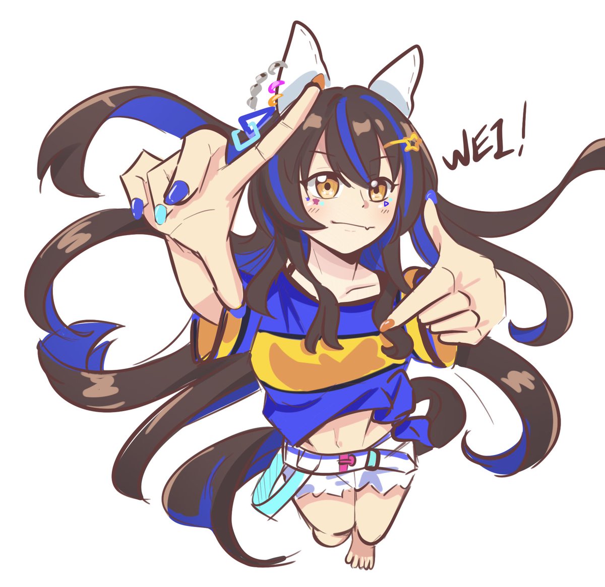 1ofAgnesDigital's tweet photo. Long hair Wei! >w< https://t.co/tMxQTQgNZB