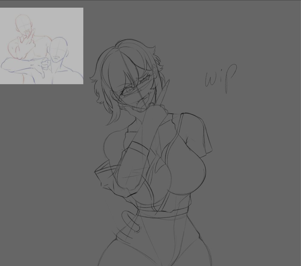 SubjektKaine's tweet photo. Done sketching Grem now its time to sketch me
#Subdraw #wip #art #digitalart https://t.co/59t3r12YGw