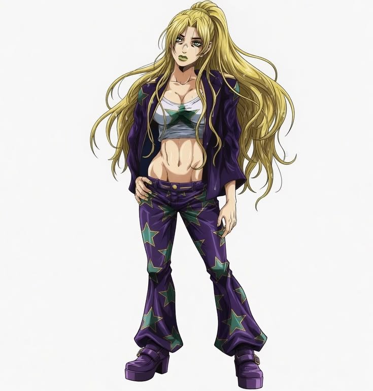 Chajota296's tweet photo. Jolyne rubia parte 2 https://t.co/KrhH1e8jQX