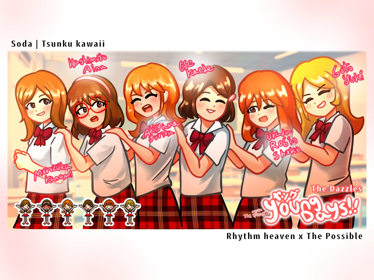 Soda_chan_des's tweet photo. The Dazzles(DS) - Young Days!!
(Request by @JoseBer56296540 )
#リズム天国 #rhythmheaven #Theポッシボー https://t.co/aVySk3LgAC