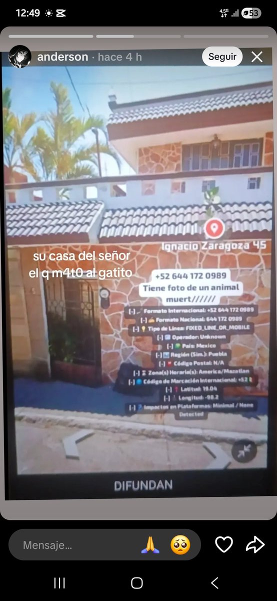 annkiilz's tweet photo. @javlov4opf REPORTARLO NO LO HARA NADA, DIFUNDAN SI CASA Y SI PUEDEN ENCUENTREB SU CARA, MEXICO HAZ LO TUYO, EL MUNDO ESTARIA AGRADECIDO Y YO CON GUSTO ME PONGO SU FOTO DE PERFIL https://t.co/H7KjVrkwIZ