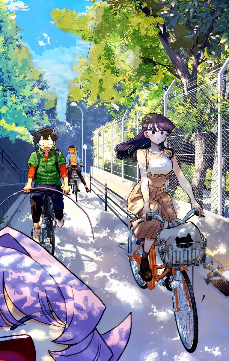 naaatuc's tweet photo. Mentira, esta es la mejor portada de komi san en mi opinión. https://t.co/UKYhBiM6as