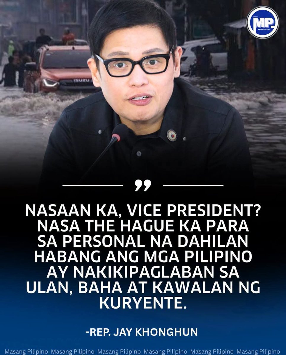 r_dranreb007's tweet photo. Yung presidente mo nasaan?
Sinisingil na ni Mother Nature. https://t.co/Szy3kfj8Wm