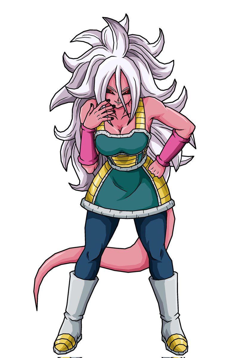 DipperAF's tweet photo. Android 21 (Gine Clothes) BT3 style Dokkan render 

This was a fun project; plus, the concept from  @BerryzArt the original creator—is beautiful.
#BT3 #render #fanart #dragonballfanart https://t.co/XRt47ZNsZH