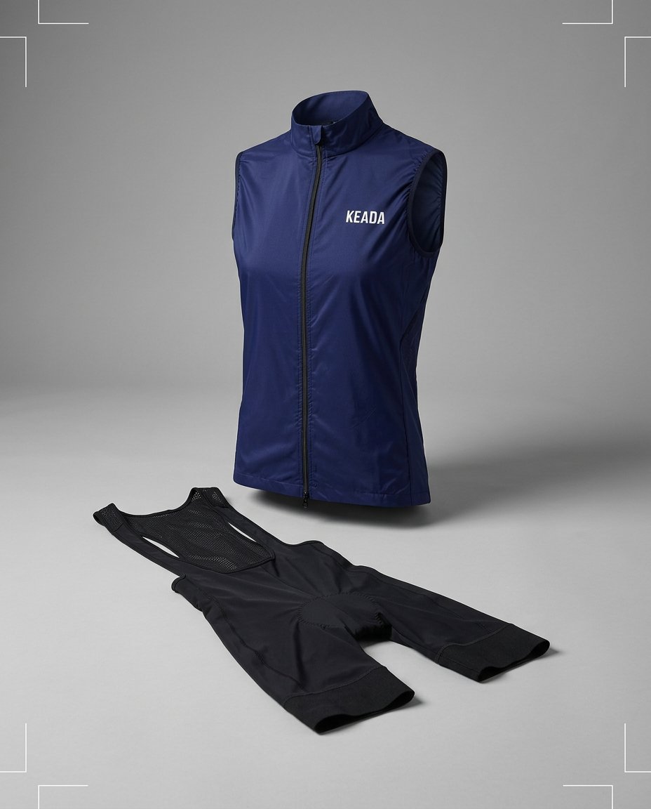Keadasports's tweet photo. Windproof gilet, a chamois that goes the distance - the Essential pairing worth keeping by the door. Shop the Essential collection.

#KeadaSports #EssentialCollection https://t.co/i71sQxosWO