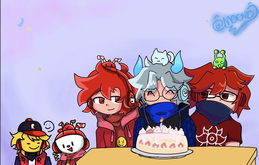 Moonid080903's tweet photo. Happy Birthday to Me !
9 August !
Sorry for late post :3 
#oc #OC #artist #birthday https://t.co/c3SP2fDmWD