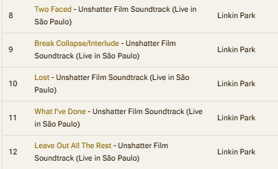 linkinpedia's tweet photo. This is not something Linkin Park will do on releases, but starting with the 2024+ live releases we will clarify what exactly "Linkin Park" means in the credits w/ a full note.

Example: using "LP" as songwriter for What I've Done and Two Faced do not mean the same thing/members. https://t.co/24qvQ4jMBX
