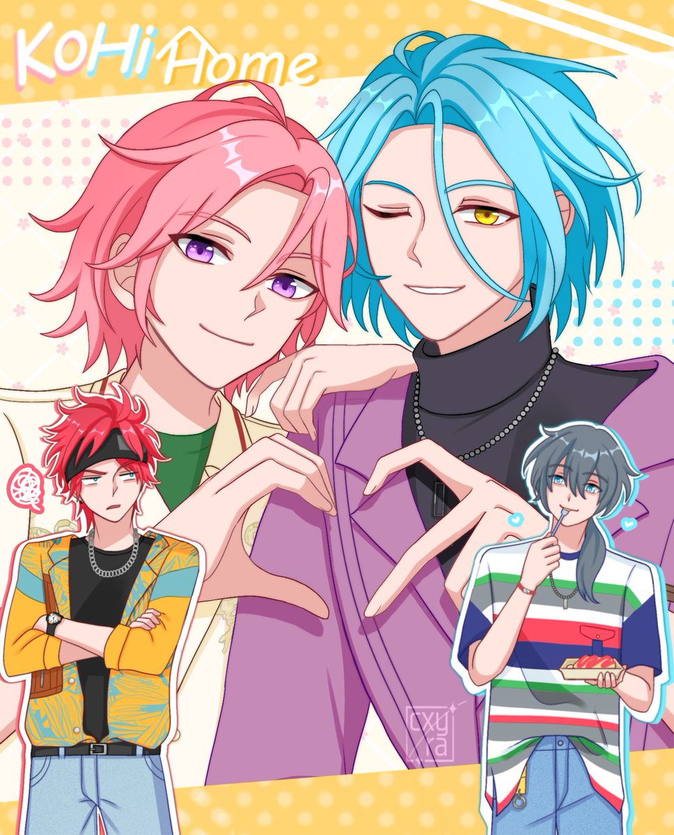 cxyra__'s tweet photo. Happy 🐝 Day! 8🐝8💛8🏖️
#あんさんぶるスターズ #あんスター
#EnsembleStarsMusic #crazyb https://t.co/t2EzbdpTiE